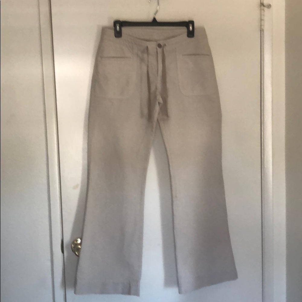 Khaki colored pants